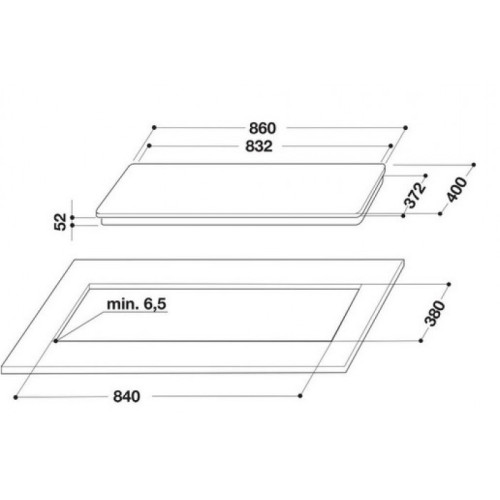 Електрична варильна поверхня KitchenAid KHIP3 90400