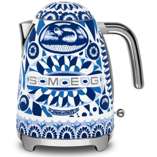 Електрочайник SMEG KLF03DGBEU Blu Mediterraneo