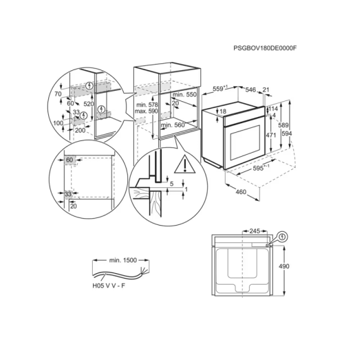 Духова шафа AEG NBR7P731SB
