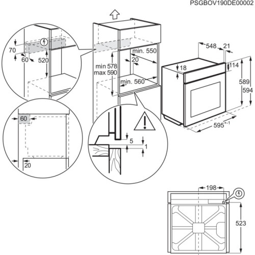 Духова шафа AEG OA5AB21SM