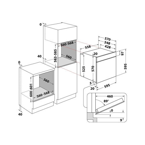 Духова шафа Whirlpool OMK58HU1B