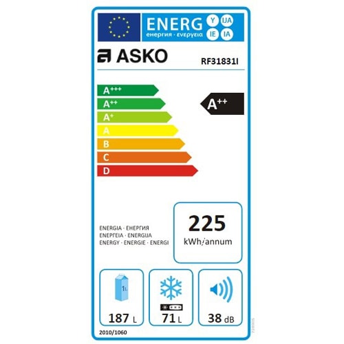 Вбудований холодильник Asko RF31831I