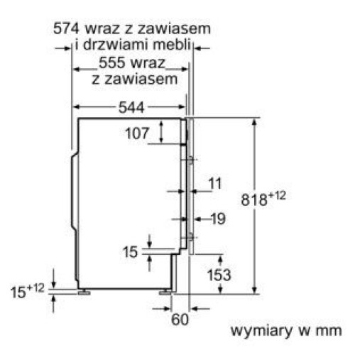 Вбудована пральна машина Siemens WI14W542EU