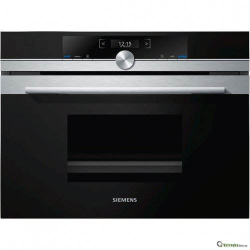 Вбудована пароварка Siemens CD634GAS0