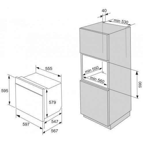 Духова шафа Gorenje BO758ORAB