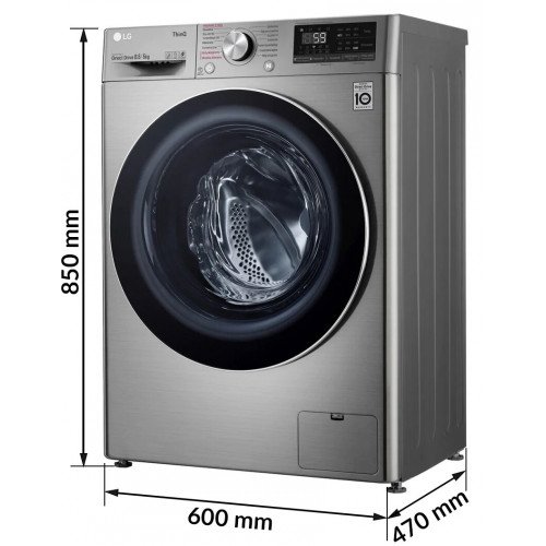 Пральна машина з сушкою LG F2DV5S8S2TE