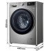 Пральна машина з сушкою LG F2DV5S8S2TE