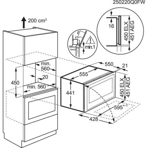 Винна шафа Electrolux KBW6X
