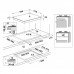 Газова варильна поверхня KitchenAid KHGL 642 NB