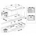 Газова варильна поверхня KitchenAid KHGL 742 NB