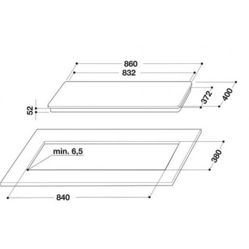 Електрична варильна поверхня KitchenAid KHIP3 90400