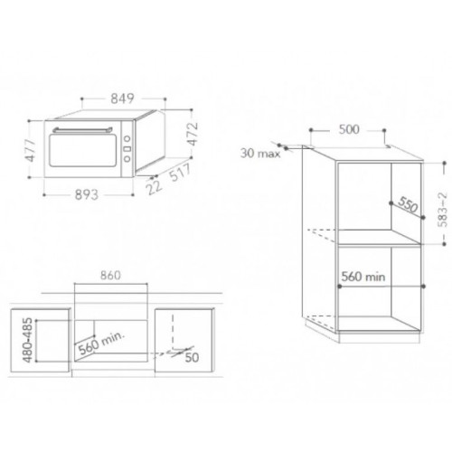 Духова шафа KitchenAid KOFCS60900